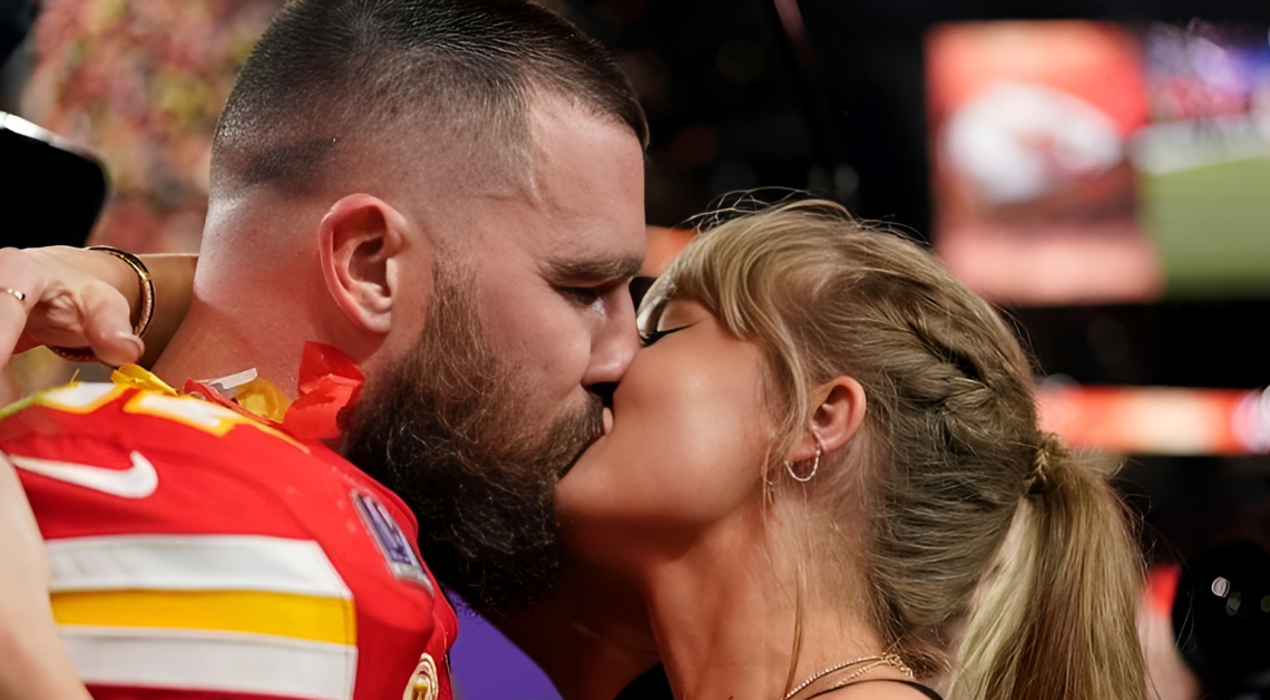 Taylor Swift and Travis Kelce